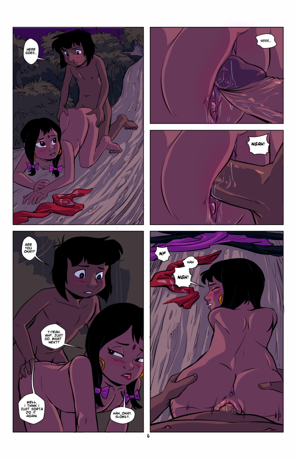 Jungle Love porn comic picture 6