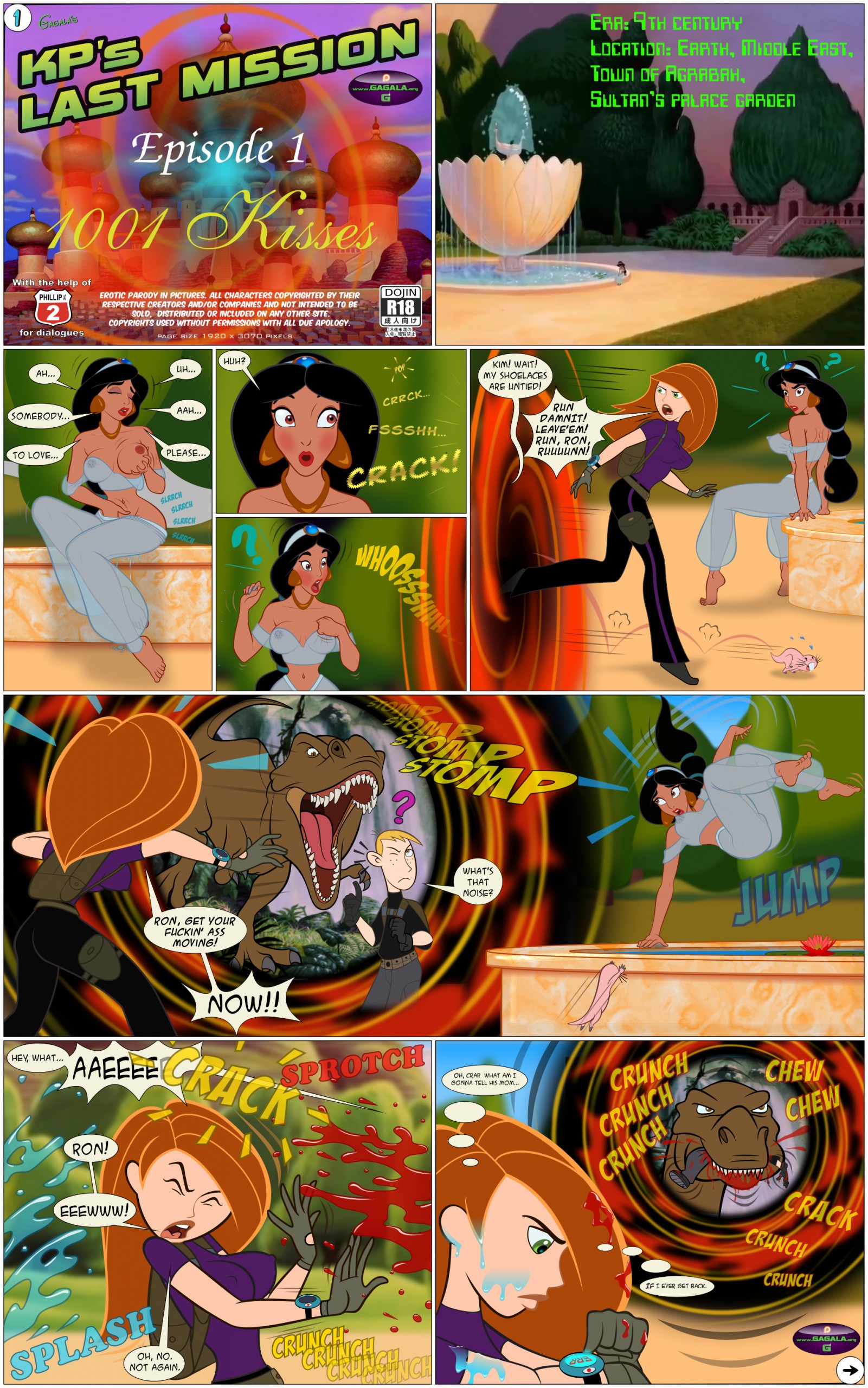 Kim Possible's Last Mission porn comic picture 2