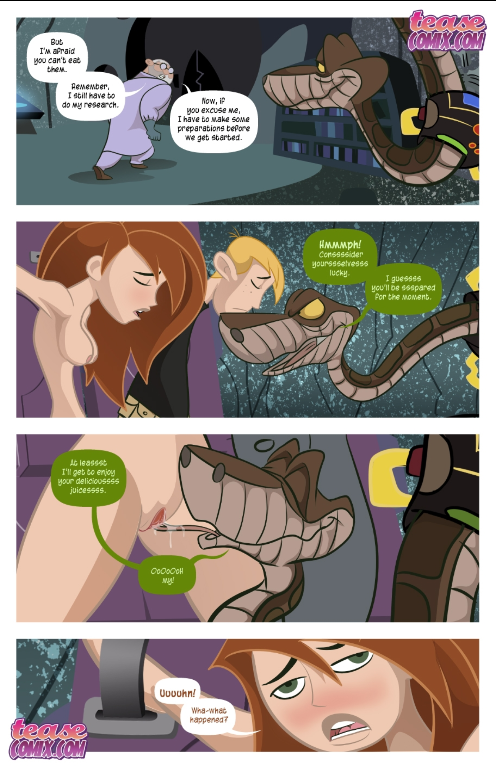 Kim vs Kaa 2 - Hypnoslut porn comic picture 21