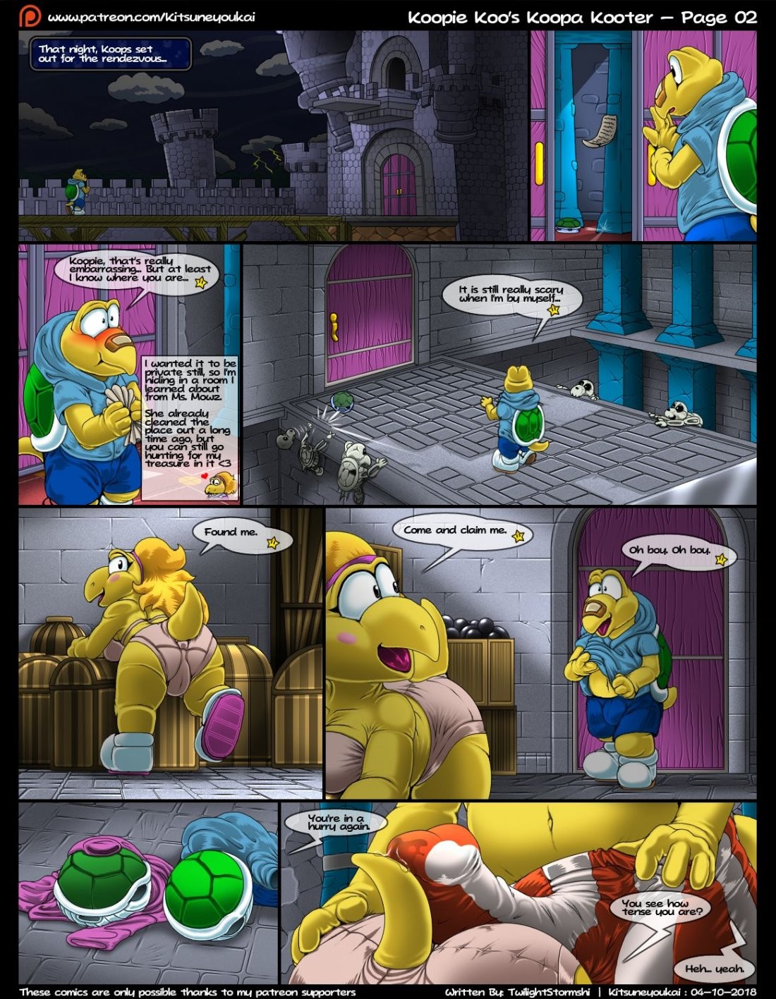 Koopie Koo's Koopa Kooter porn comic picture 2