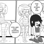 Lincoln x Lucy x Lupa porn comic picture 1