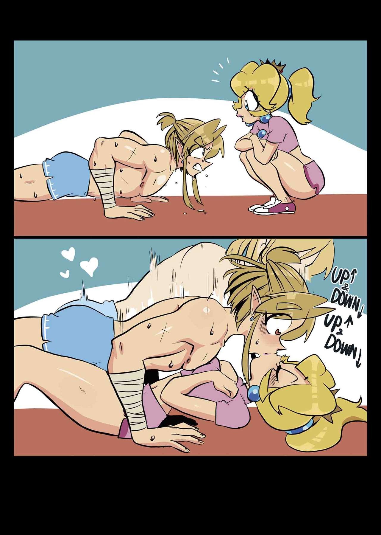 Link x Peach SunShine porn comic picture 18