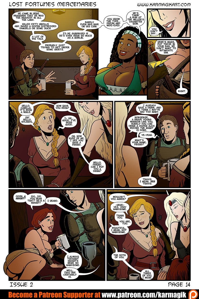 Lost Fortunes - Mercenaries Book 2 porn comic picture 15