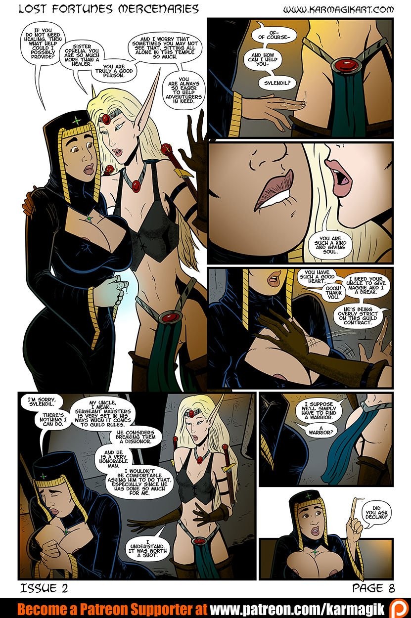 Lost Fortunes - Mercenaries Book 2 porn comic picture 9