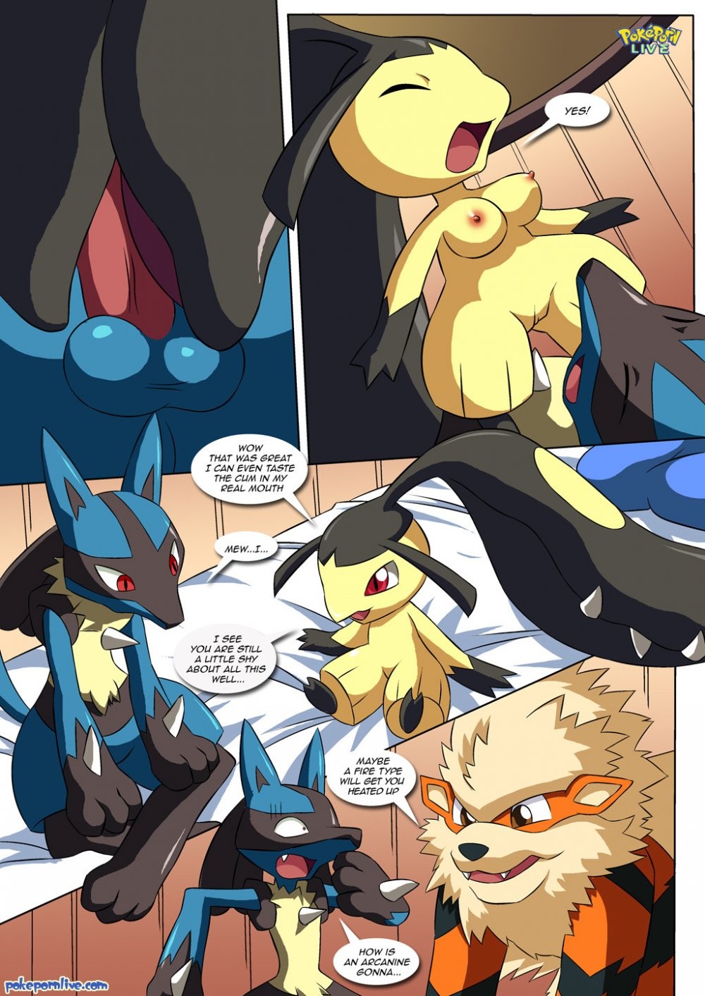 Lucario’s Gift porn comic picture 12