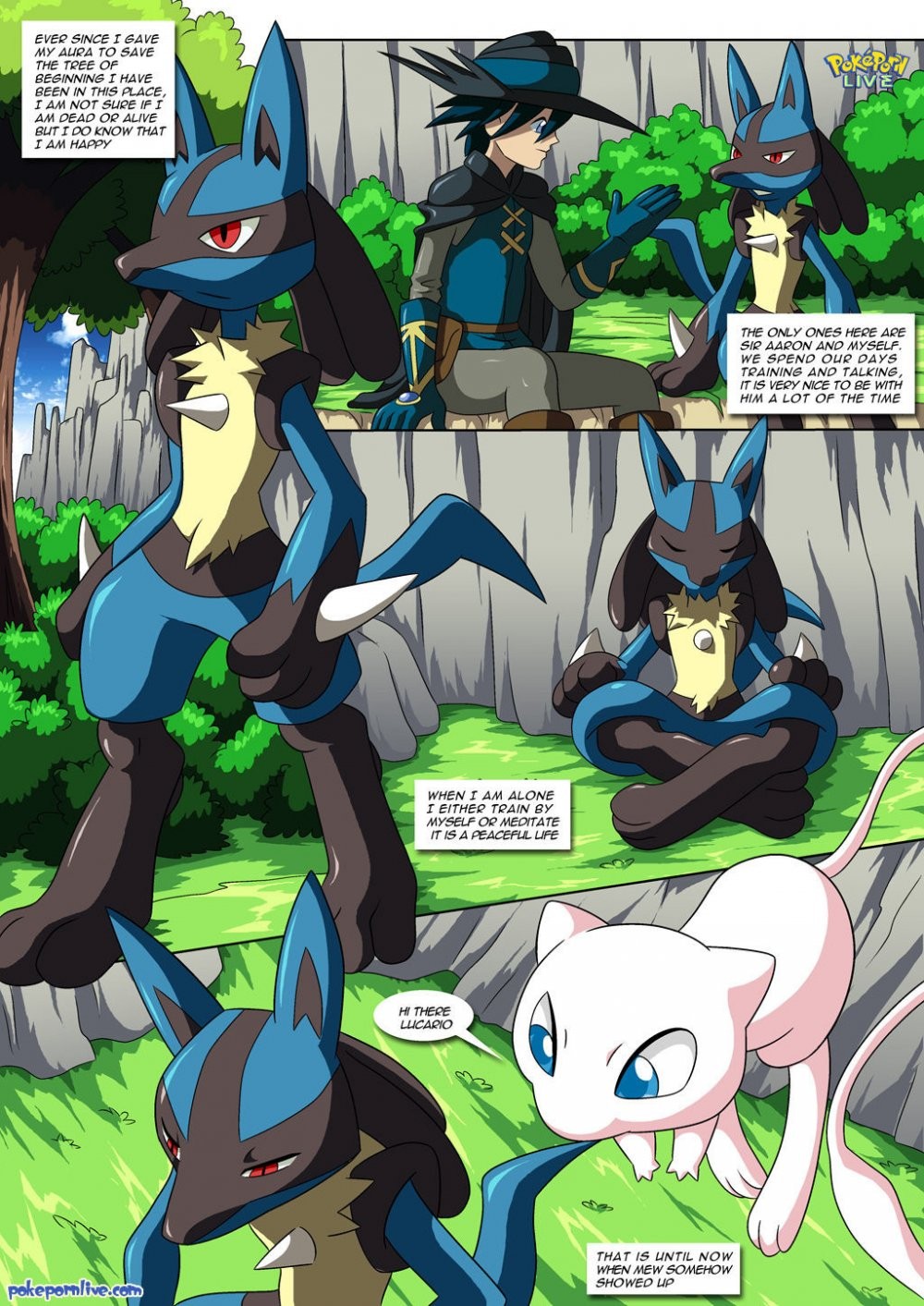 Lucario’s Gift porn comic picture 2