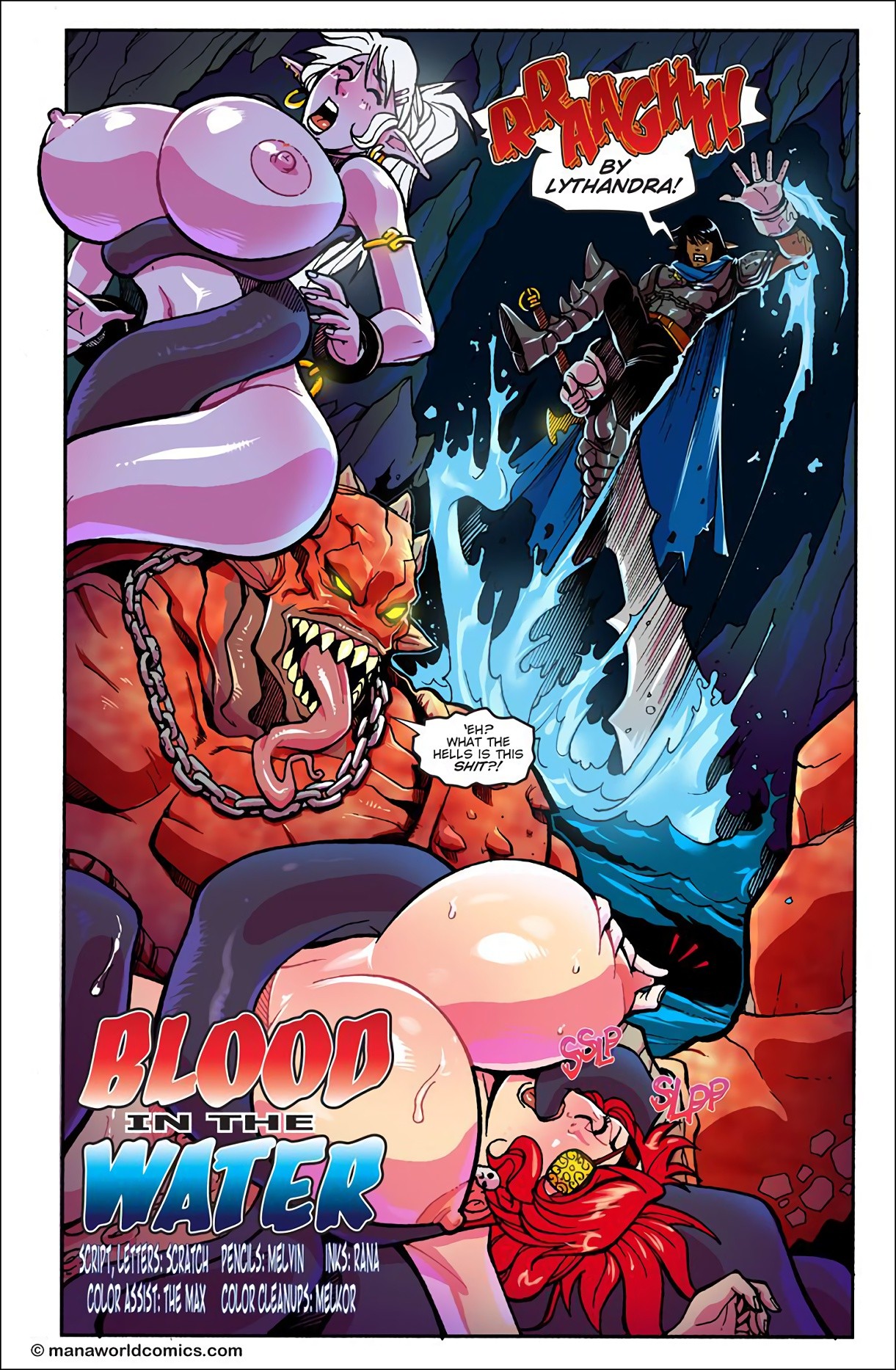 Mana world 11: Blood in the water porn comic picture 1