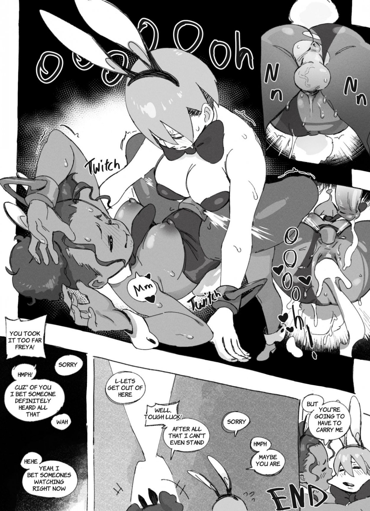 Megalo Bunnies! porn comic picture 8