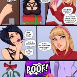 Merry Christmas porn comic picture 1