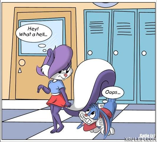 Mini comics Tiny Toon porn comic picture 2