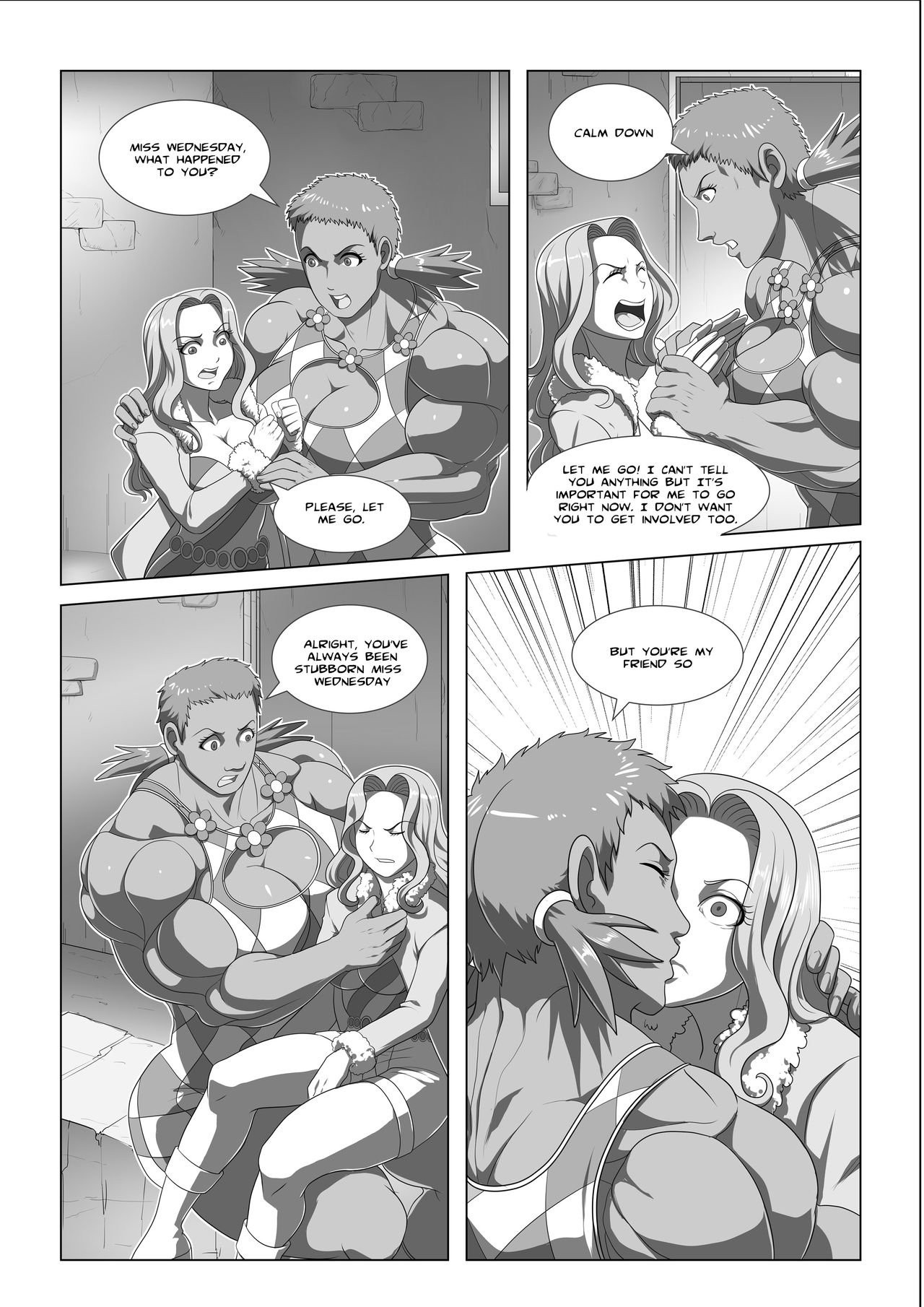 Miss Monday - Big Bet 2 porn comic picture 18