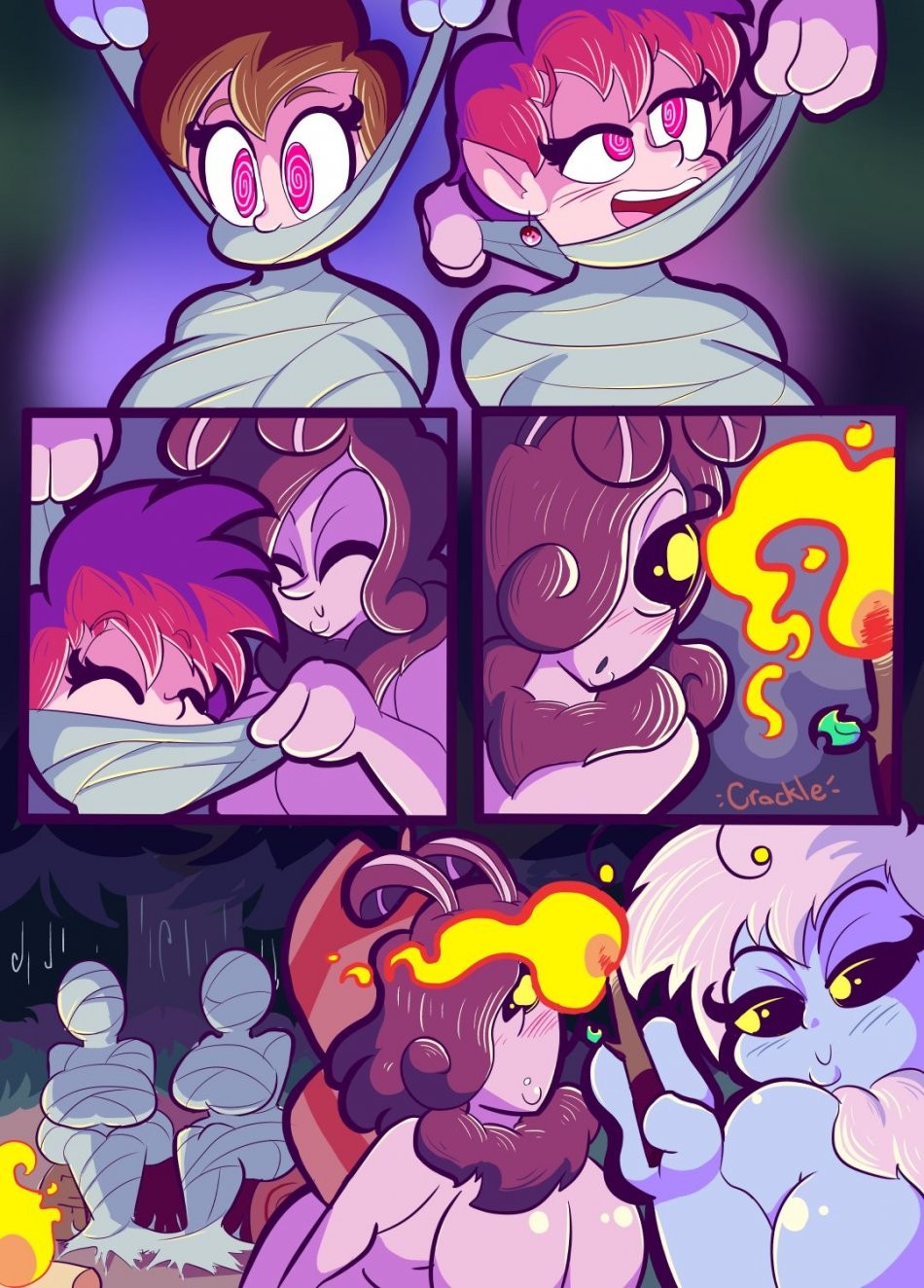 Moonlight Moth Magic porn comic picture 10