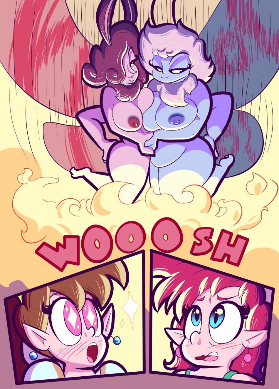 Moonlight Moth Magic porn comic picture 4