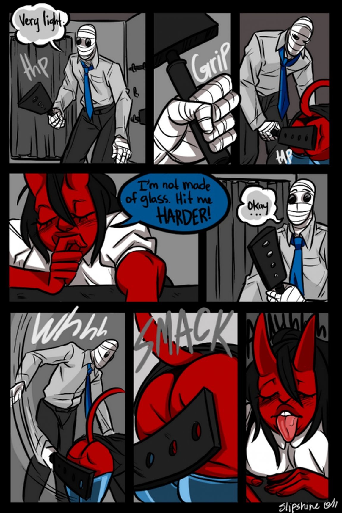 Mr Invisible & The Demon porn comic picture 4