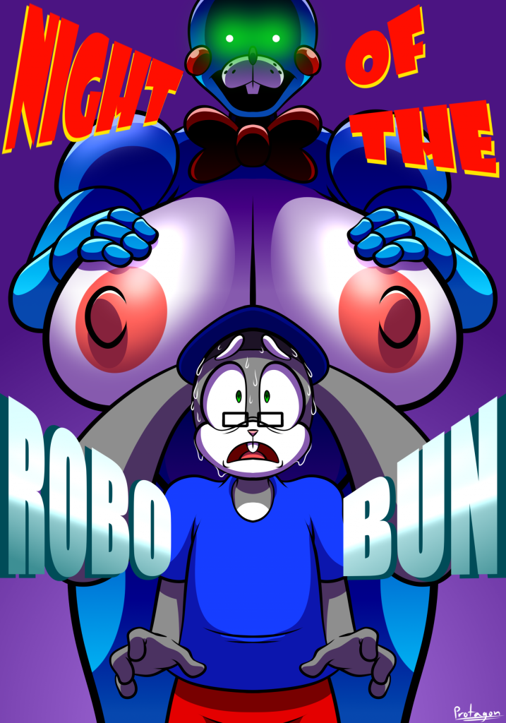 Night of the Robo Bun! porn comic picture 1