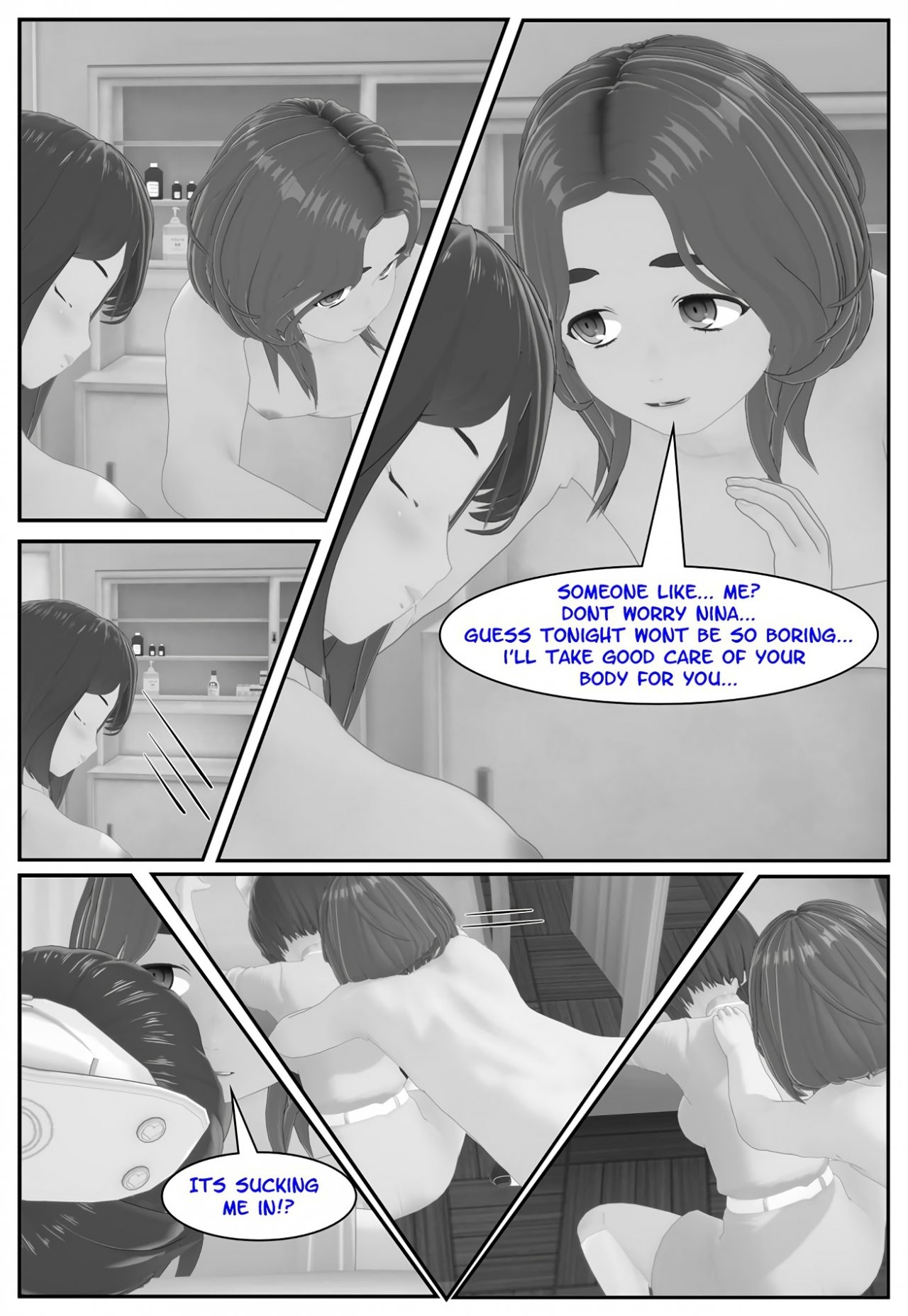 Nurse Nina's night porn comic picture 11