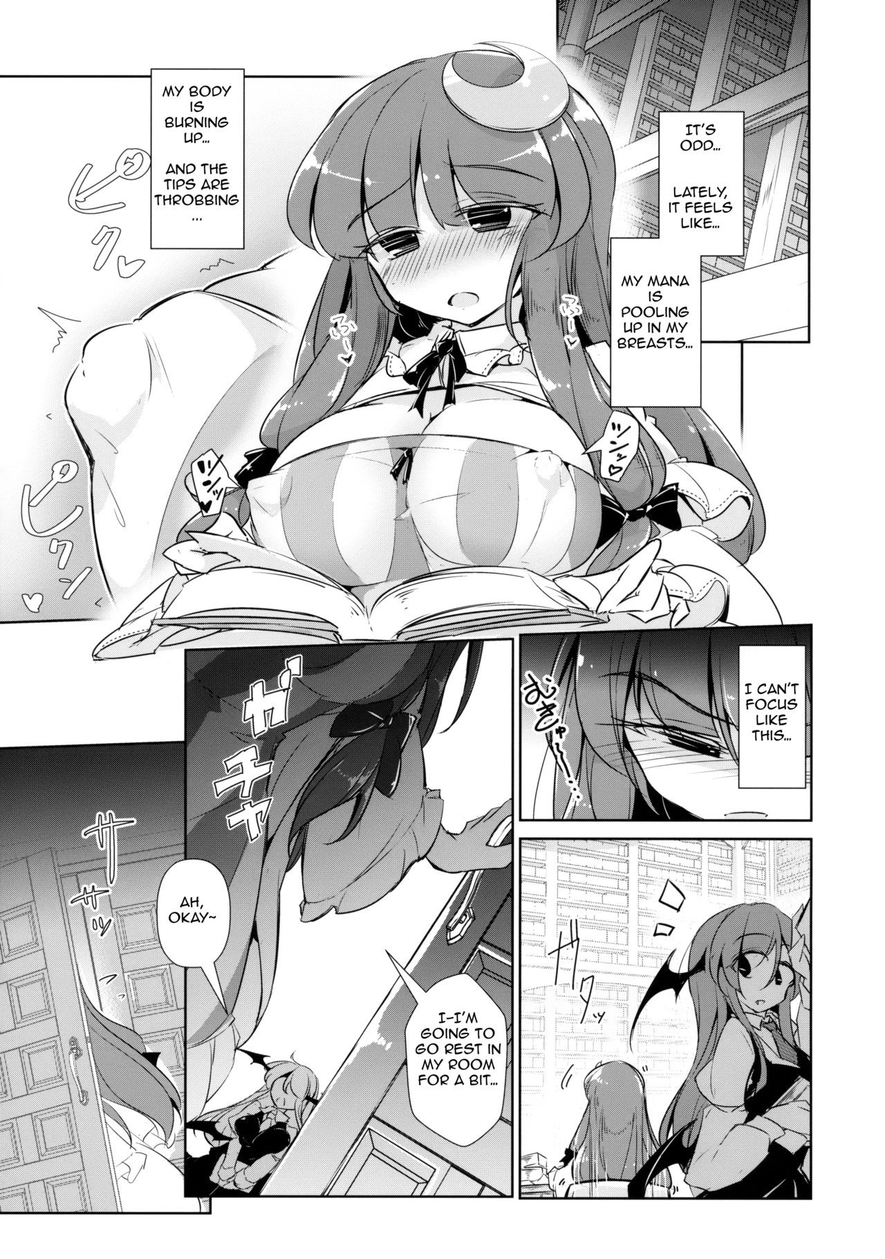 PatchouKoa Nyuuetsu Shujuu Gyakutenda hentai manga picture 10