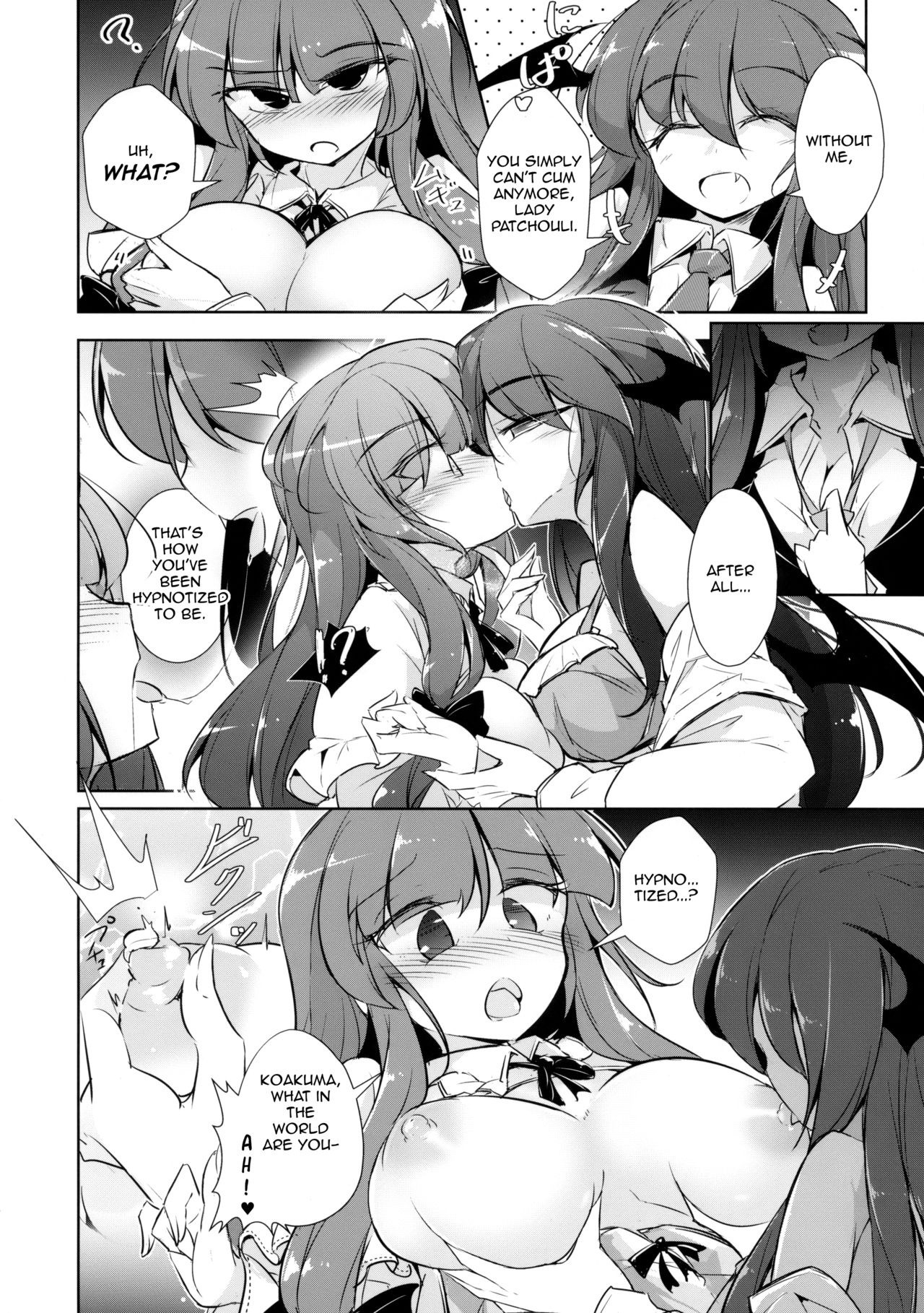 PatchouKoa Nyuuetsu Shujuu Gyakutenda hentai manga picture 13