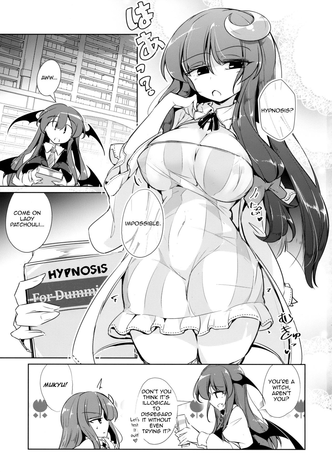 PatchouKoa Nyuuetsu Shujuu Gyakutenda hentai manga picture 2