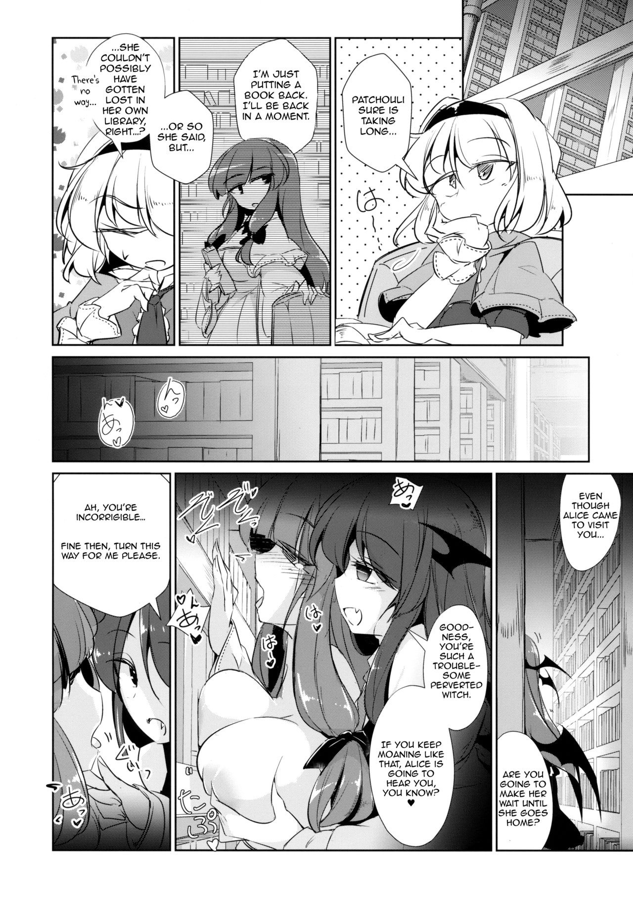 PatchouKoa Nyuuetsu Shujuu Gyakutenda hentai manga picture 23