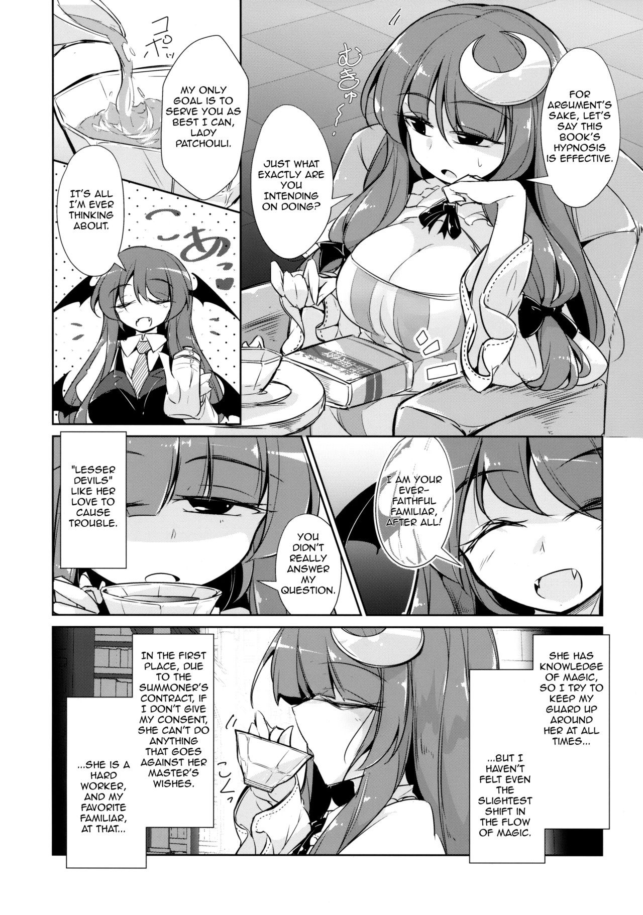 PatchouKoa Nyuuetsu Shujuu Gyakutenda hentai manga picture 3