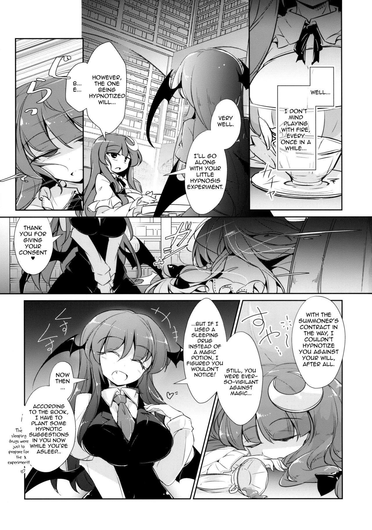 PatchouKoa Nyuuetsu Shujuu Gyakutenda hentai manga picture 4