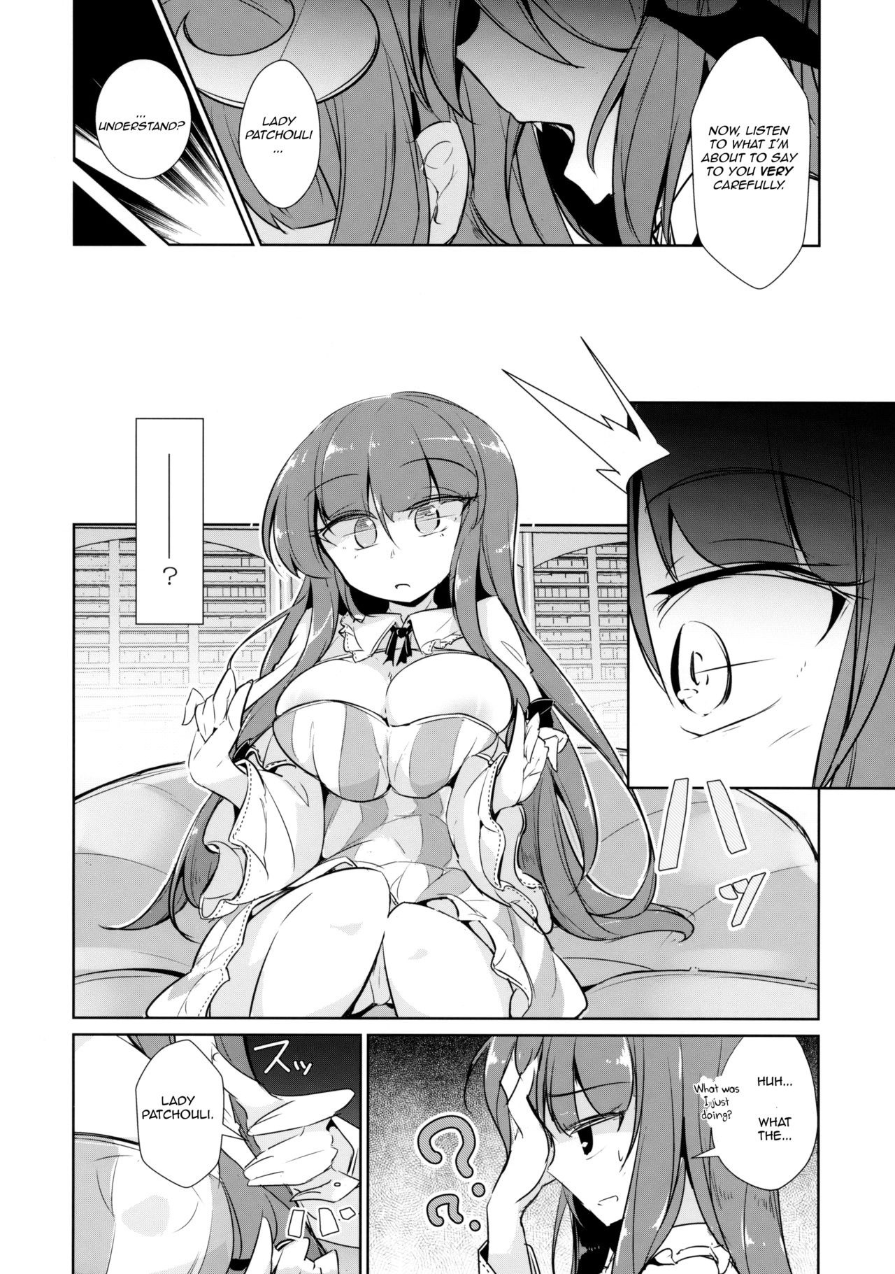 PatchouKoa Nyuuetsu Shujuu Gyakutenda hentai manga picture 5