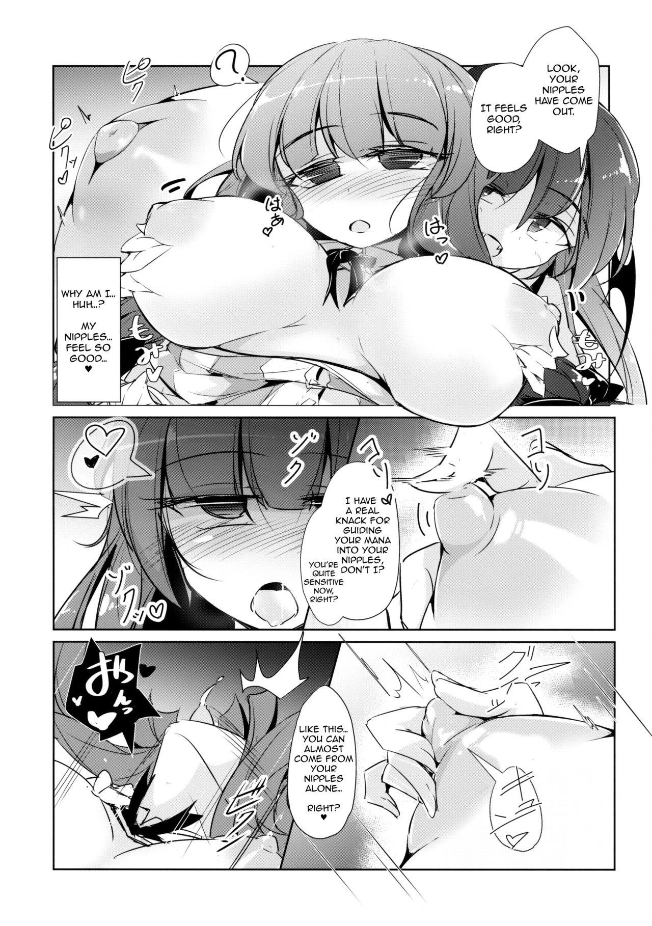 PatchouKoa Nyuuetsu Shujuu Gyakutenda hentai manga picture 7