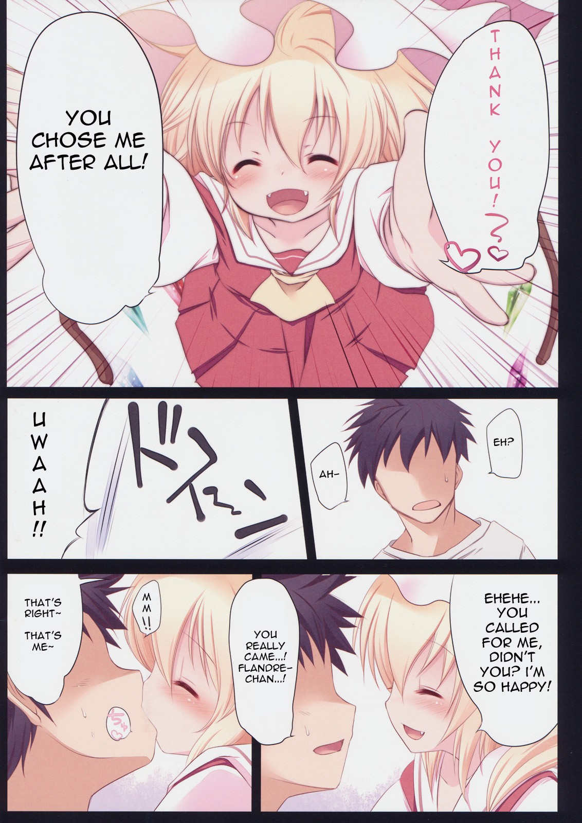 Pedoria! Princess Flandre hentai manga picture 3