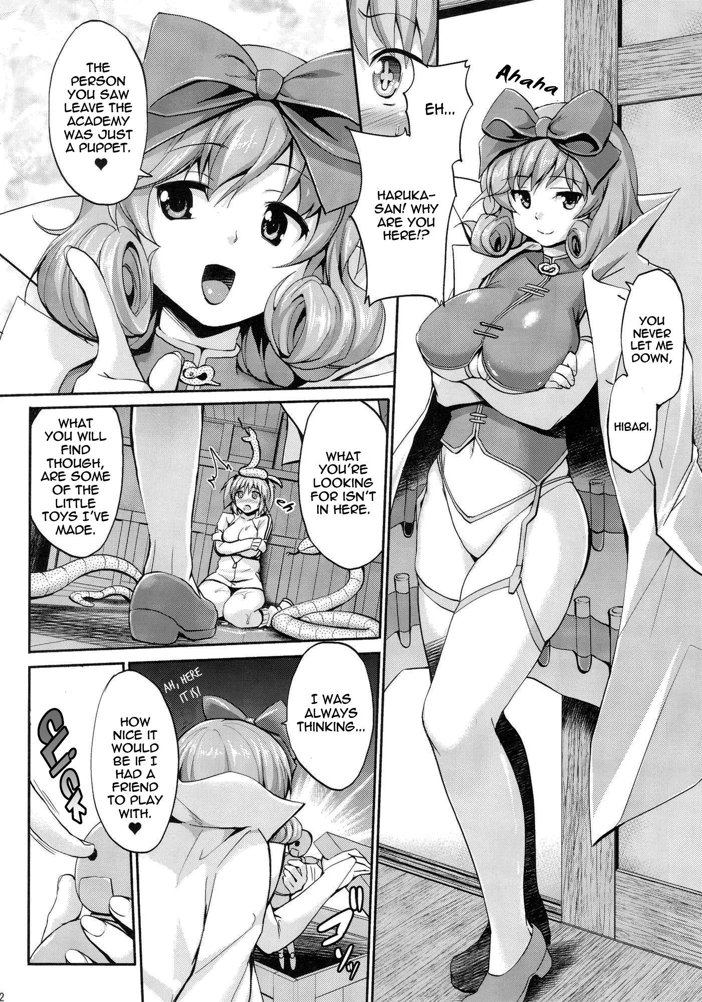 Pink Hibari hentai manga picture 10