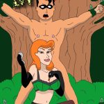 Poison Ivy & Robin: Elicitation of his Intimate Seed porn comic picture 1