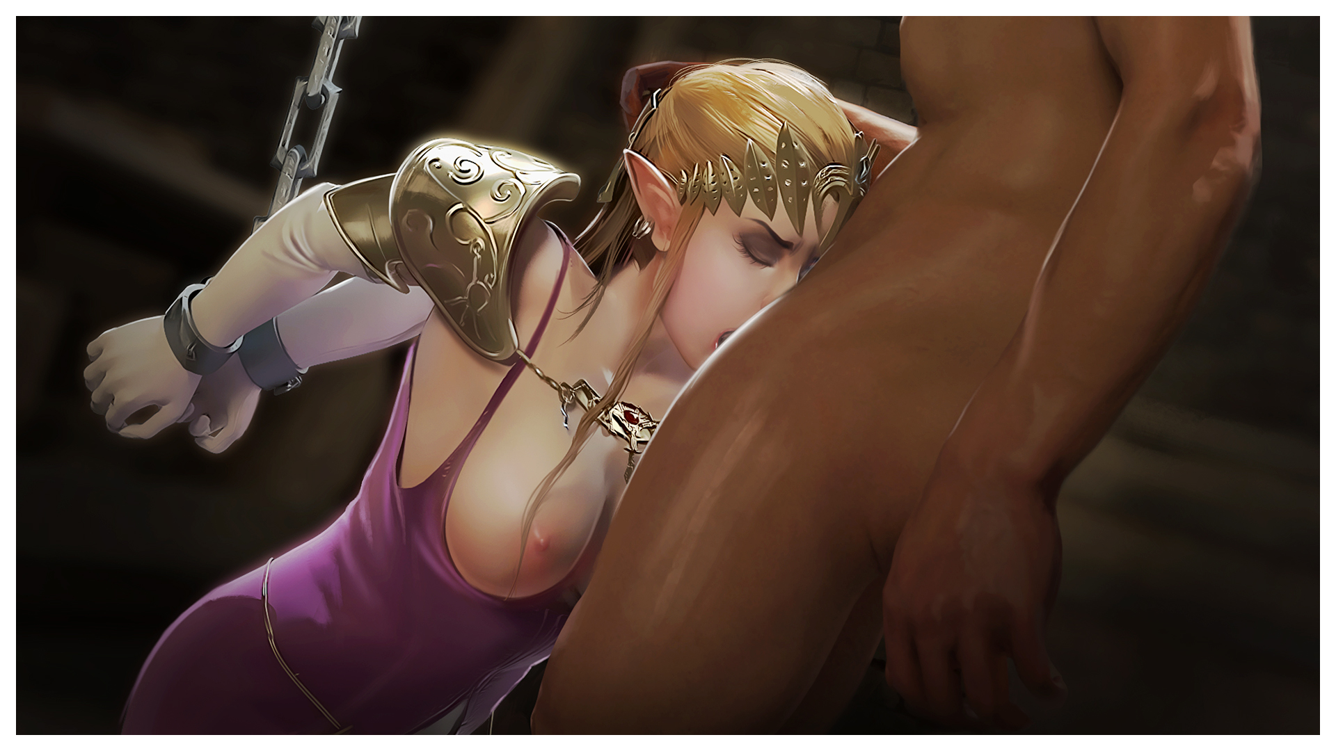 Princess Zelda porn comic picture 11