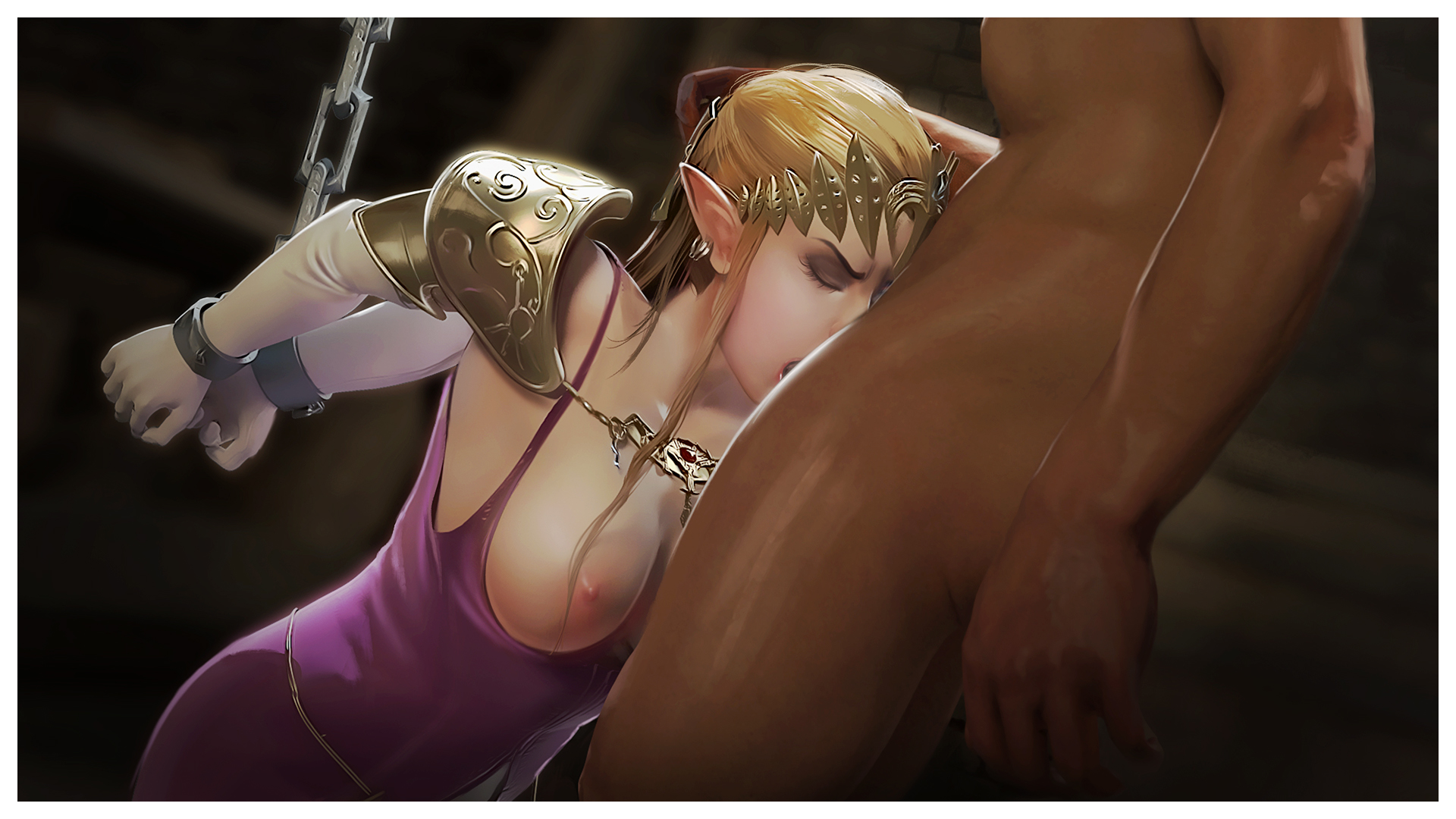 Princess Zelda porn comic picture 12