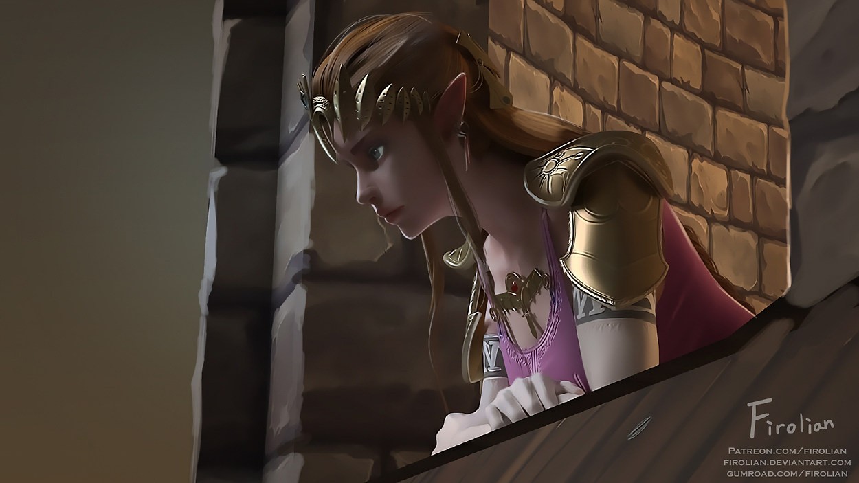 Princess Zelda porn comic picture 2