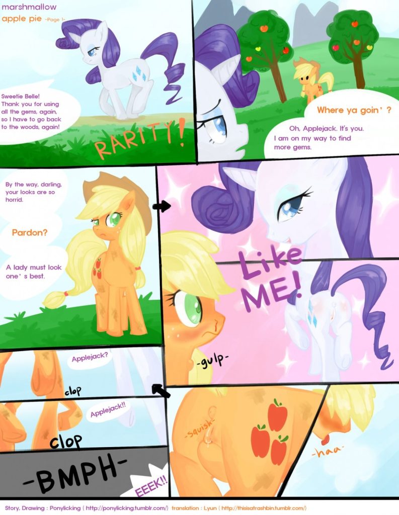 rarity and applejack porn comic porn comic picture 1