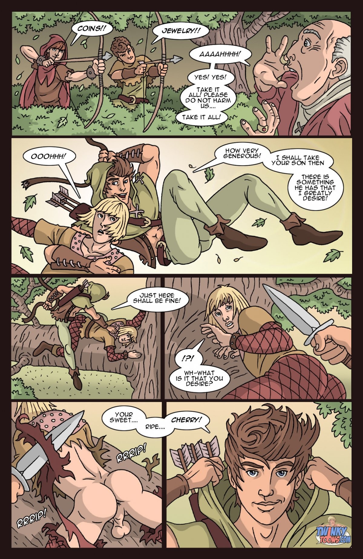 Robin Wood porn comic picture 2