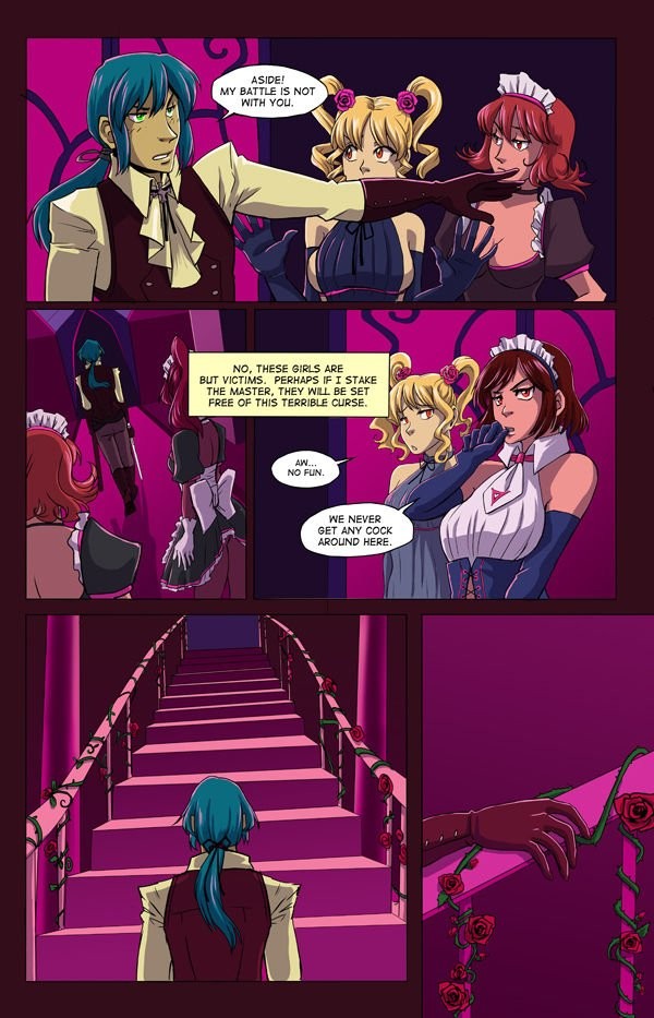 Rose Slayer: Heroic Sacrifice porn comic picture 5