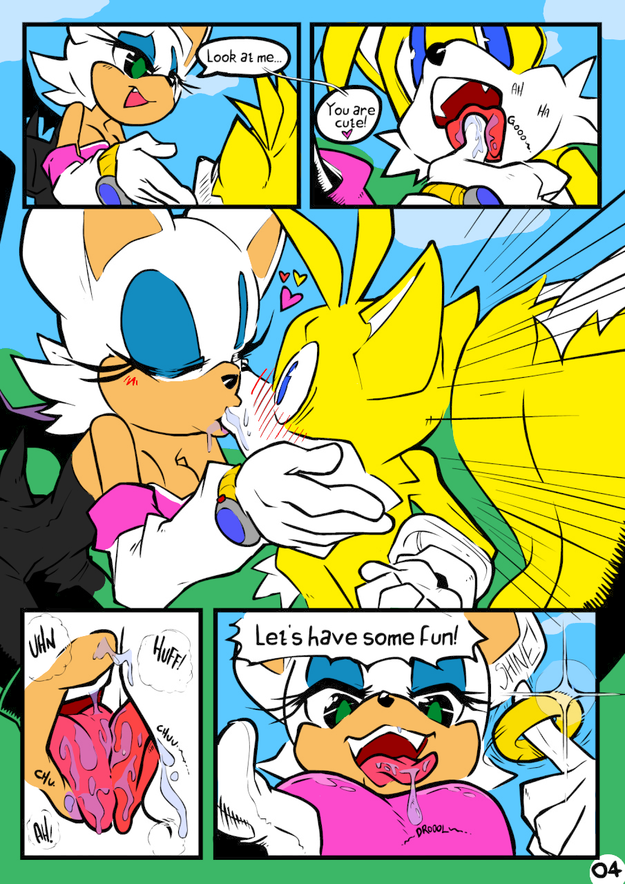 Rouge vs Tails porn comic picture 4