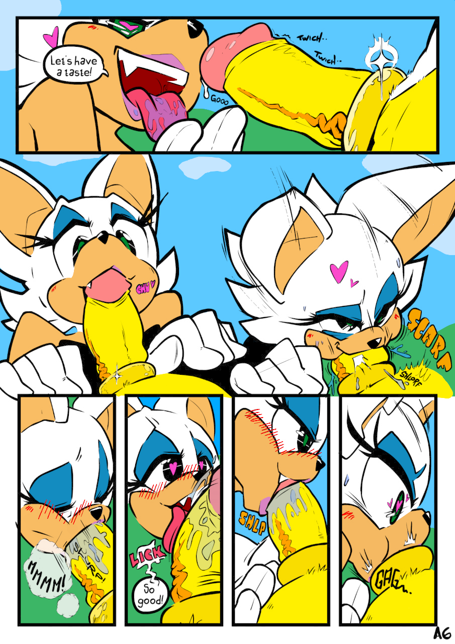 Rouge vs Tails porn comic picture 6