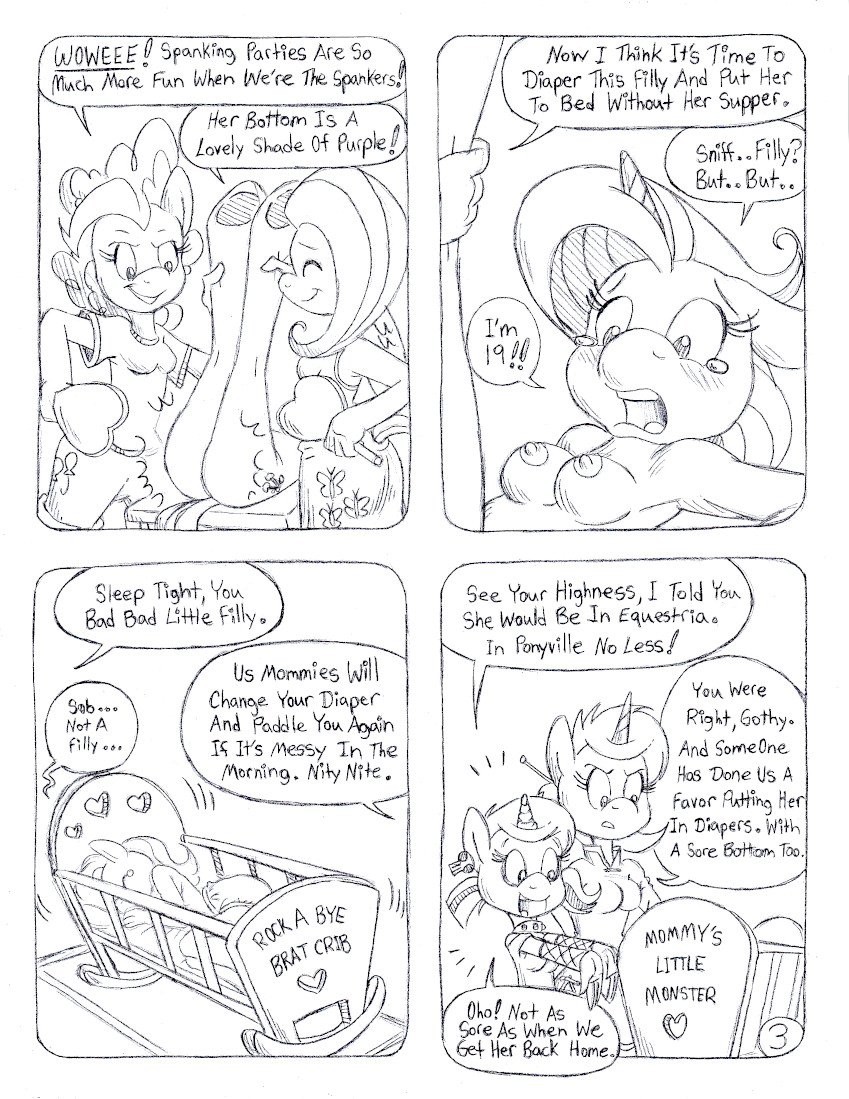 Runaway Pony porn comic picture 3