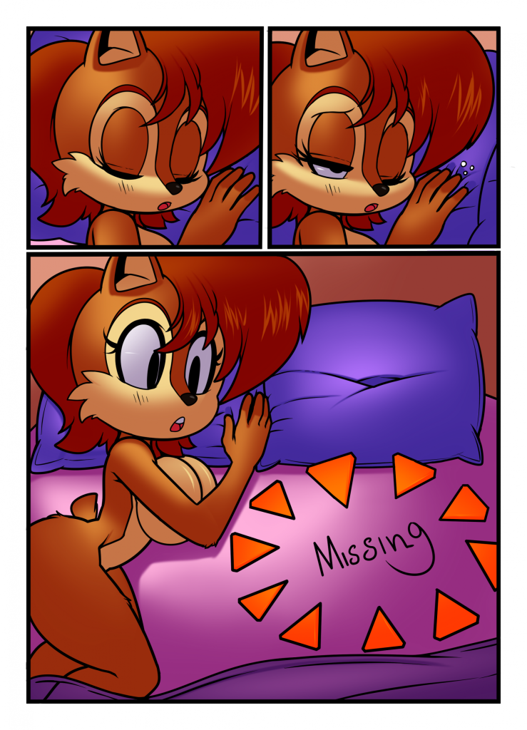 Sally's Christmas Morning porn comic picture 1