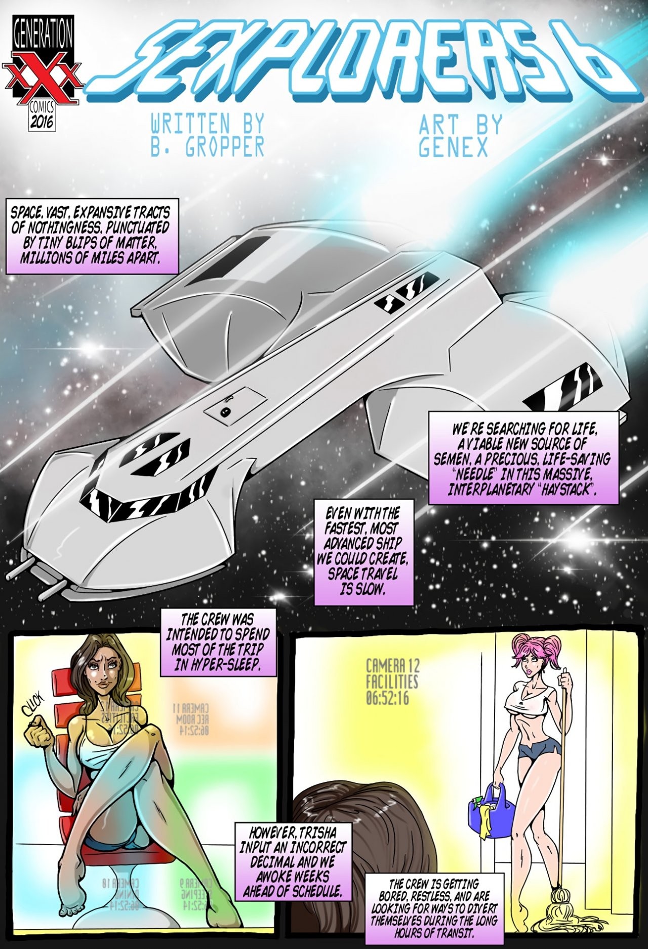 Sexplorers 6 Episode 2 porn comic picture 1