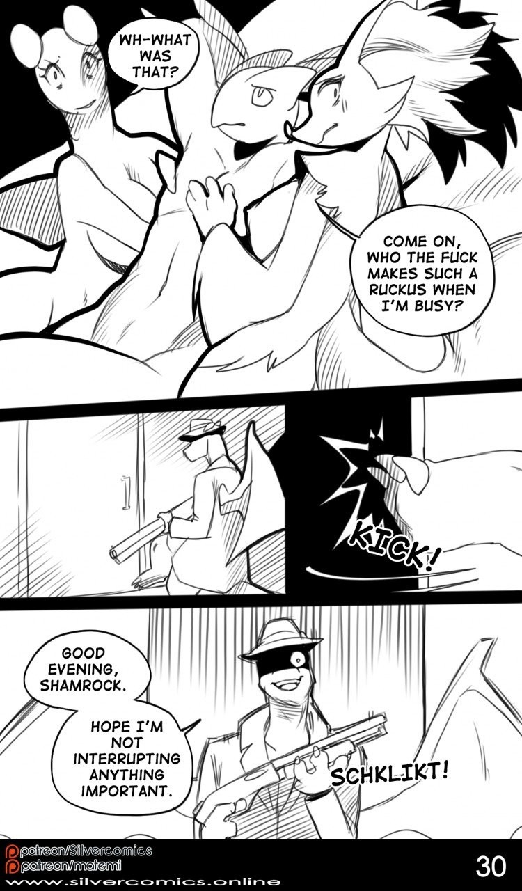 Silver Soul; Pokénoír porn comic picture 31