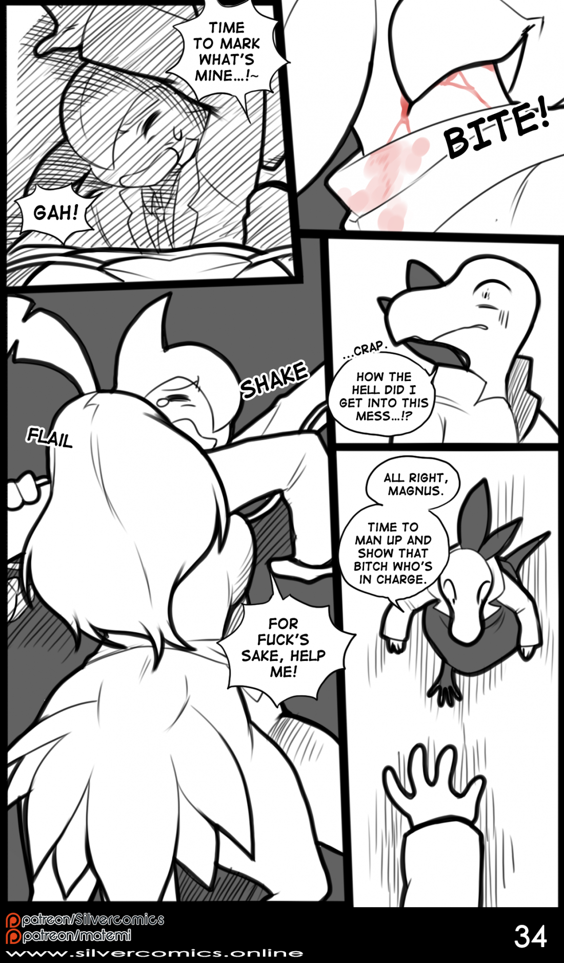 Silver Soul; Pokénoír Vol.2;Ladykiller porn comic picture 34