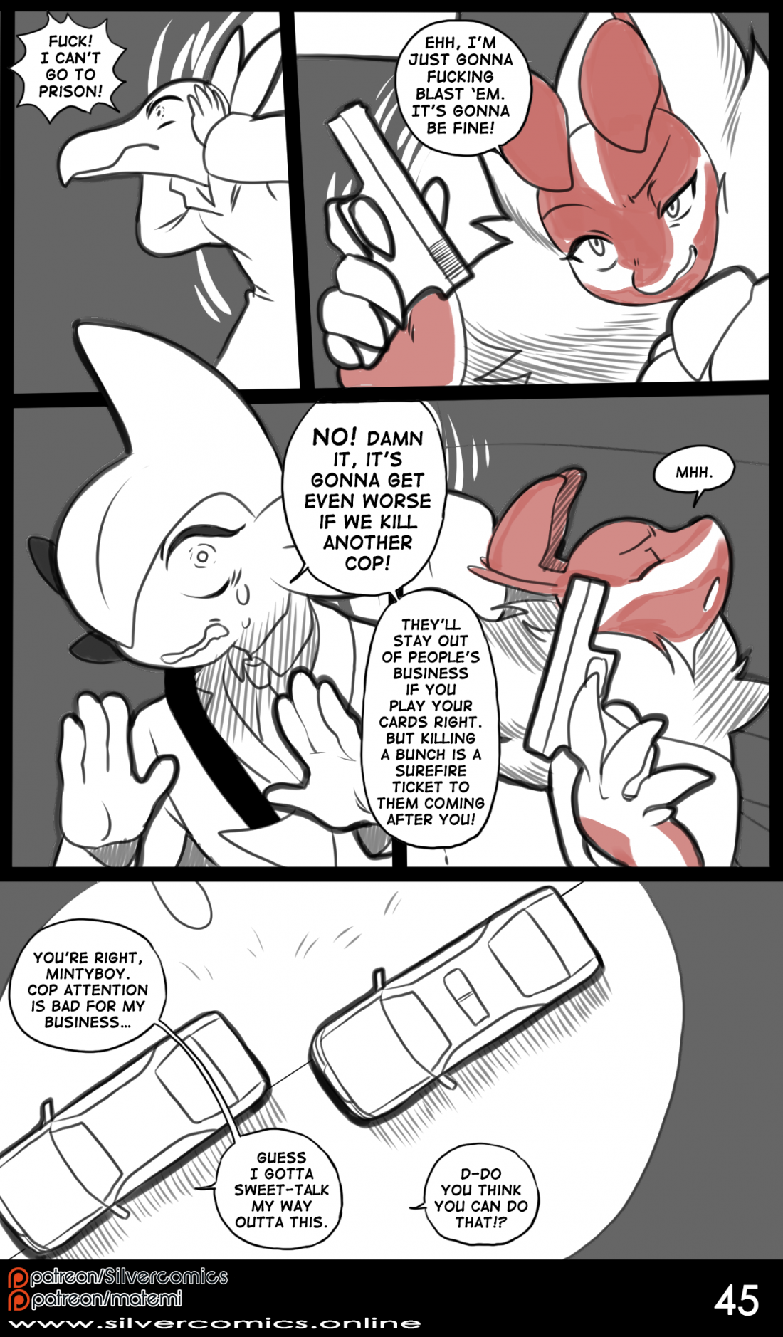 Silver Soul; Pokénoír Vol.2;Ladykiller porn comic picture 46