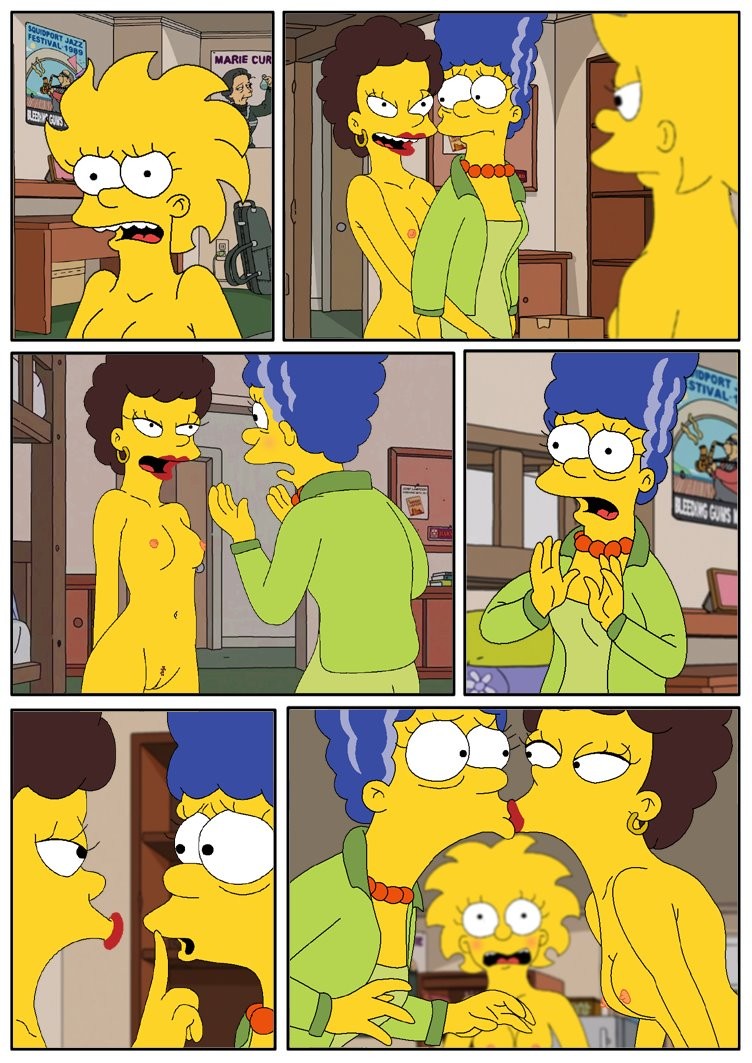 Simpsons porn comic picture 4