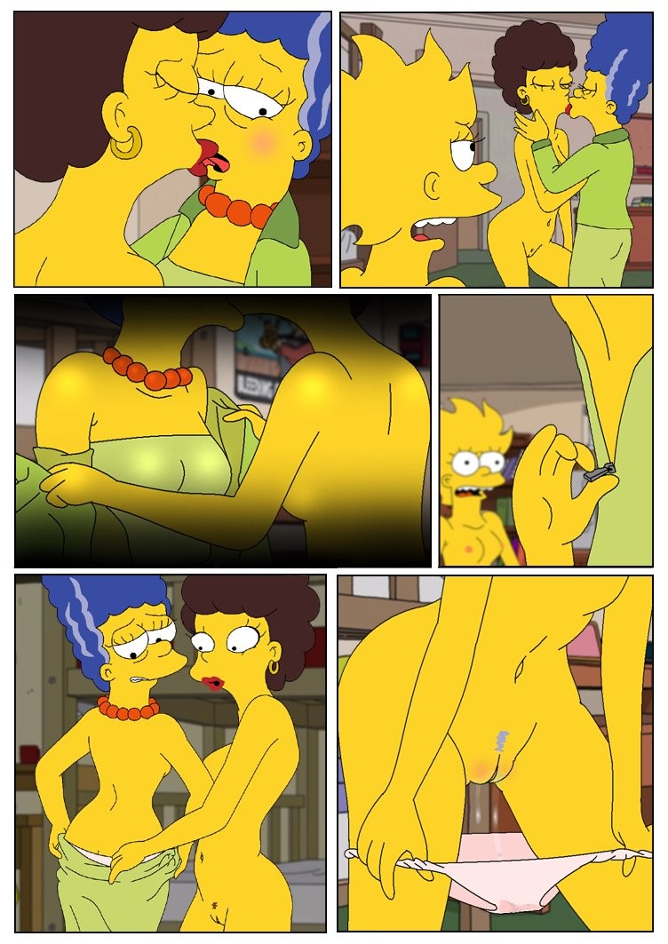 Simpsons porn comic picture 5