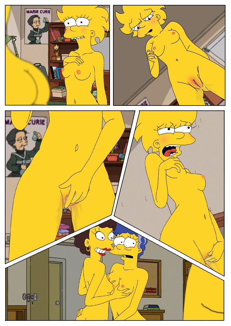 Simpsons porn comic picture 7