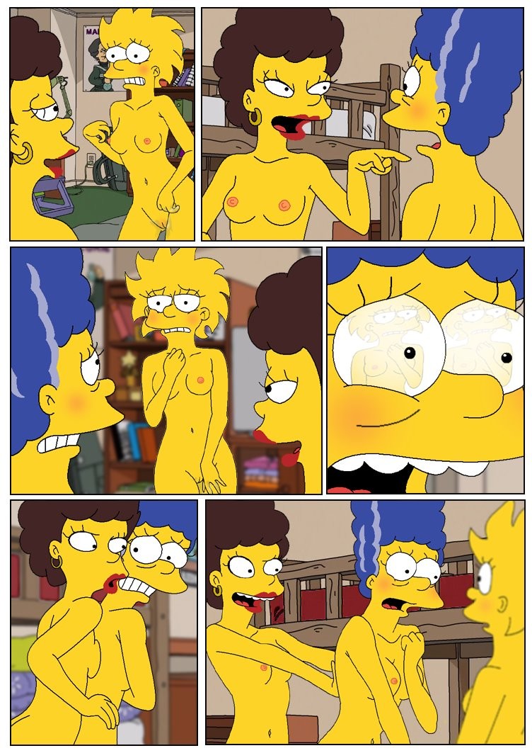 Simpsons porn comic picture 8