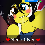 Sleep over porn comic picture 1